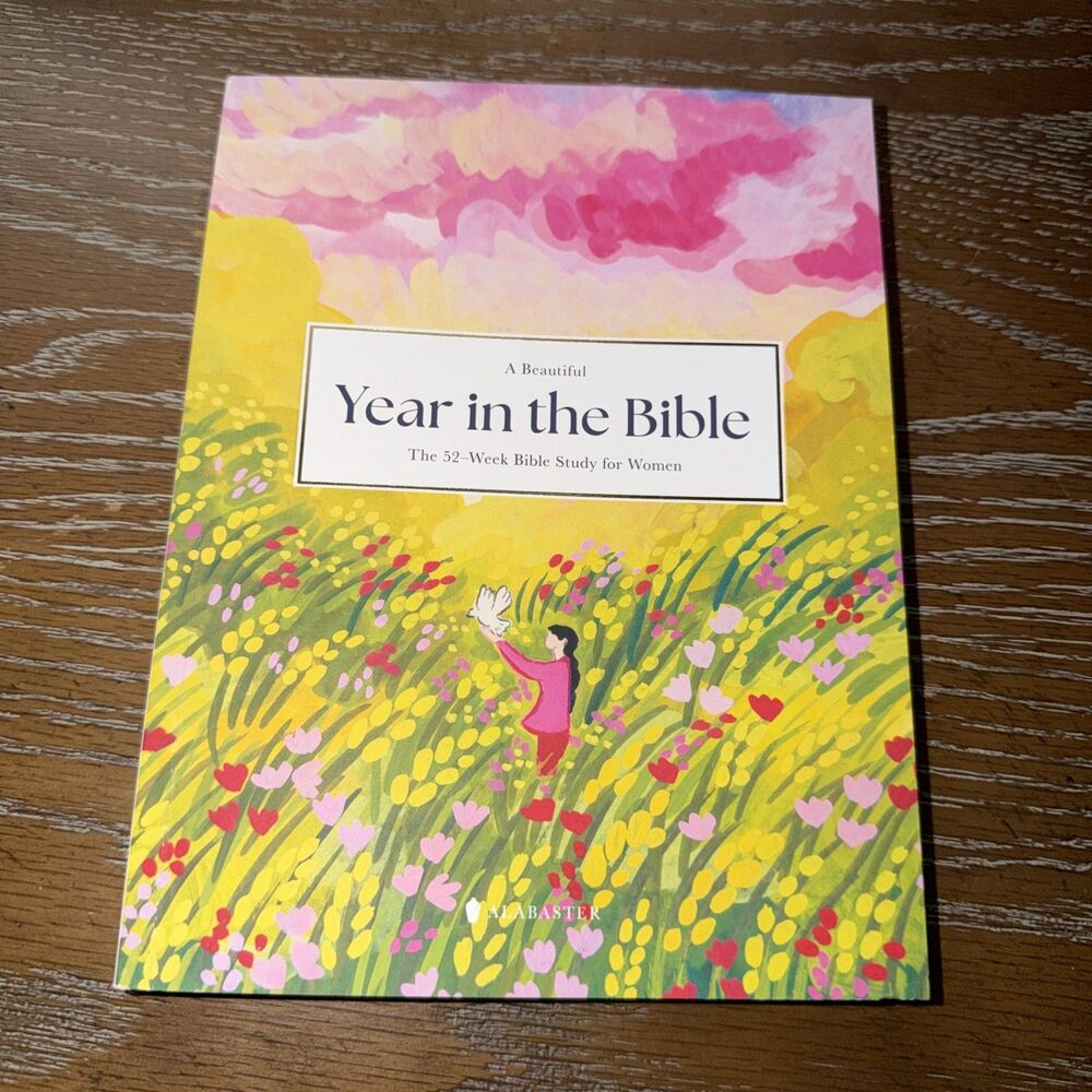 New-A Beautiful Year in the Bible Paperback Book Bible Study For Women